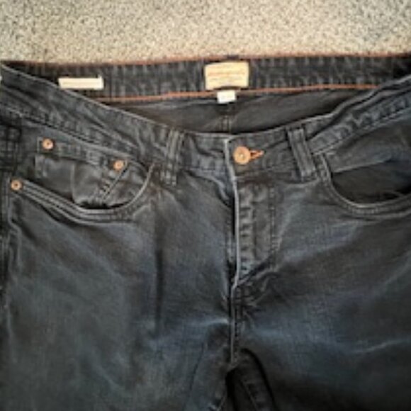 Mens Weatherproof Vinatge Slim Straight Fit Jean 32 x 30 Dark Wash - Picture 10 of 12